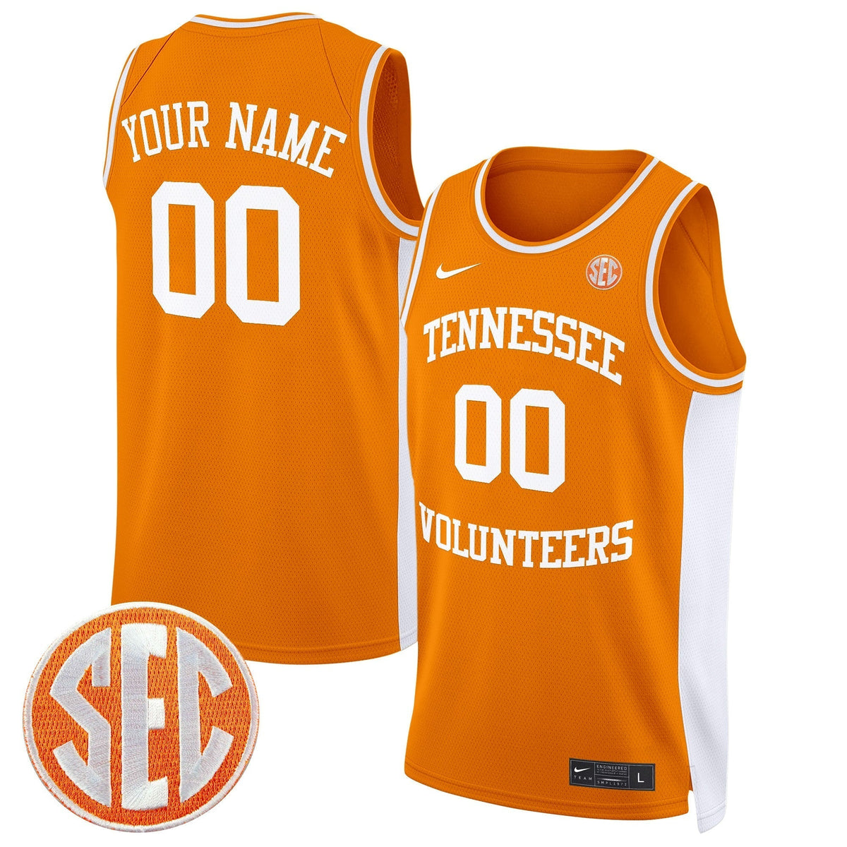 TENN 2024 Swingman Basketball Custom Jersey - Stitched