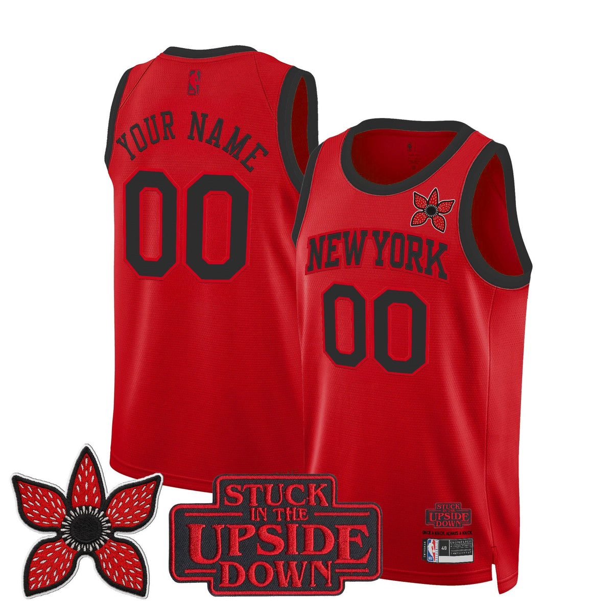 NYK 'Stranger Things Edition' Swingman Custom Jersey - Stitched