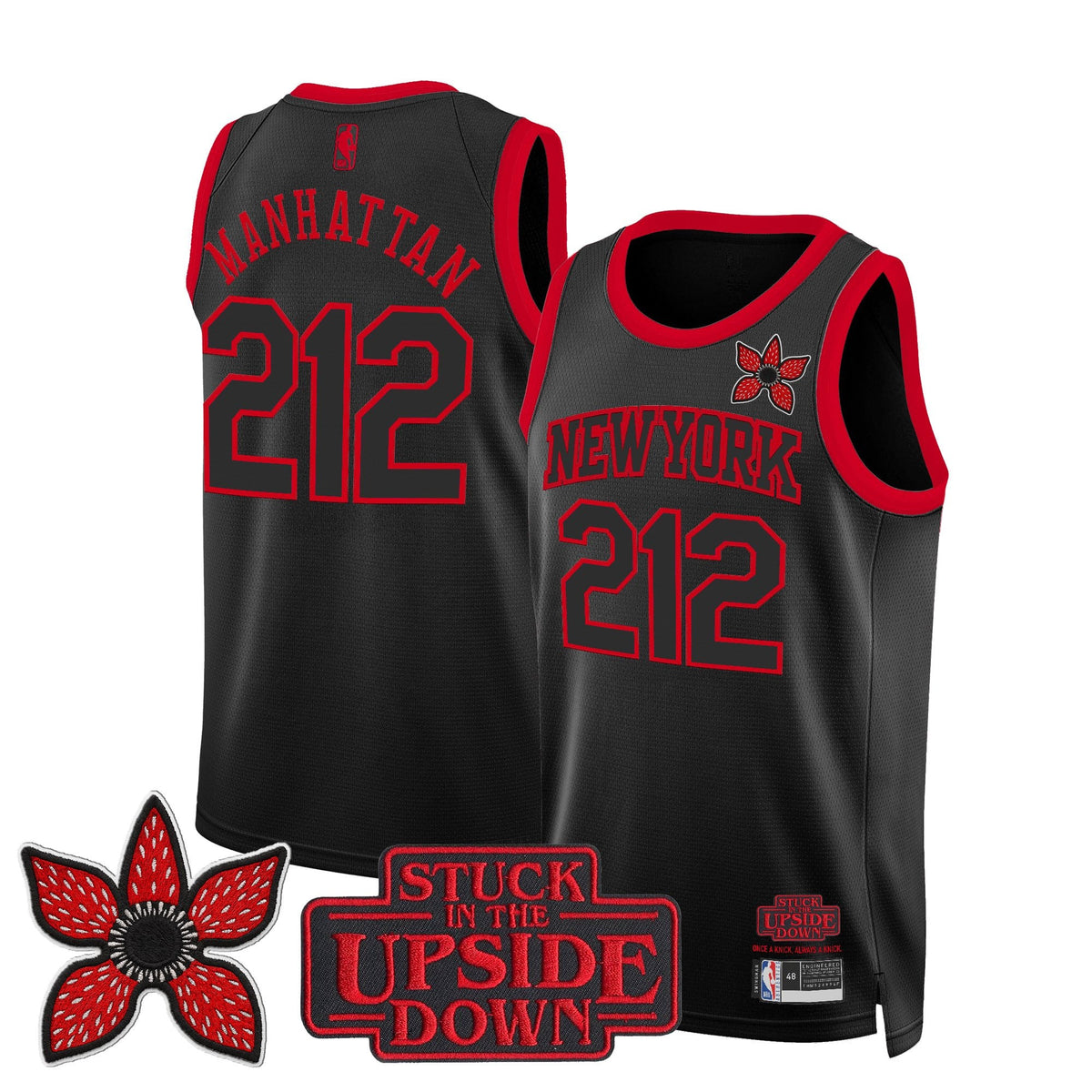 NYK 'Stranger Things Edition' Swingman Jersey - Stitched