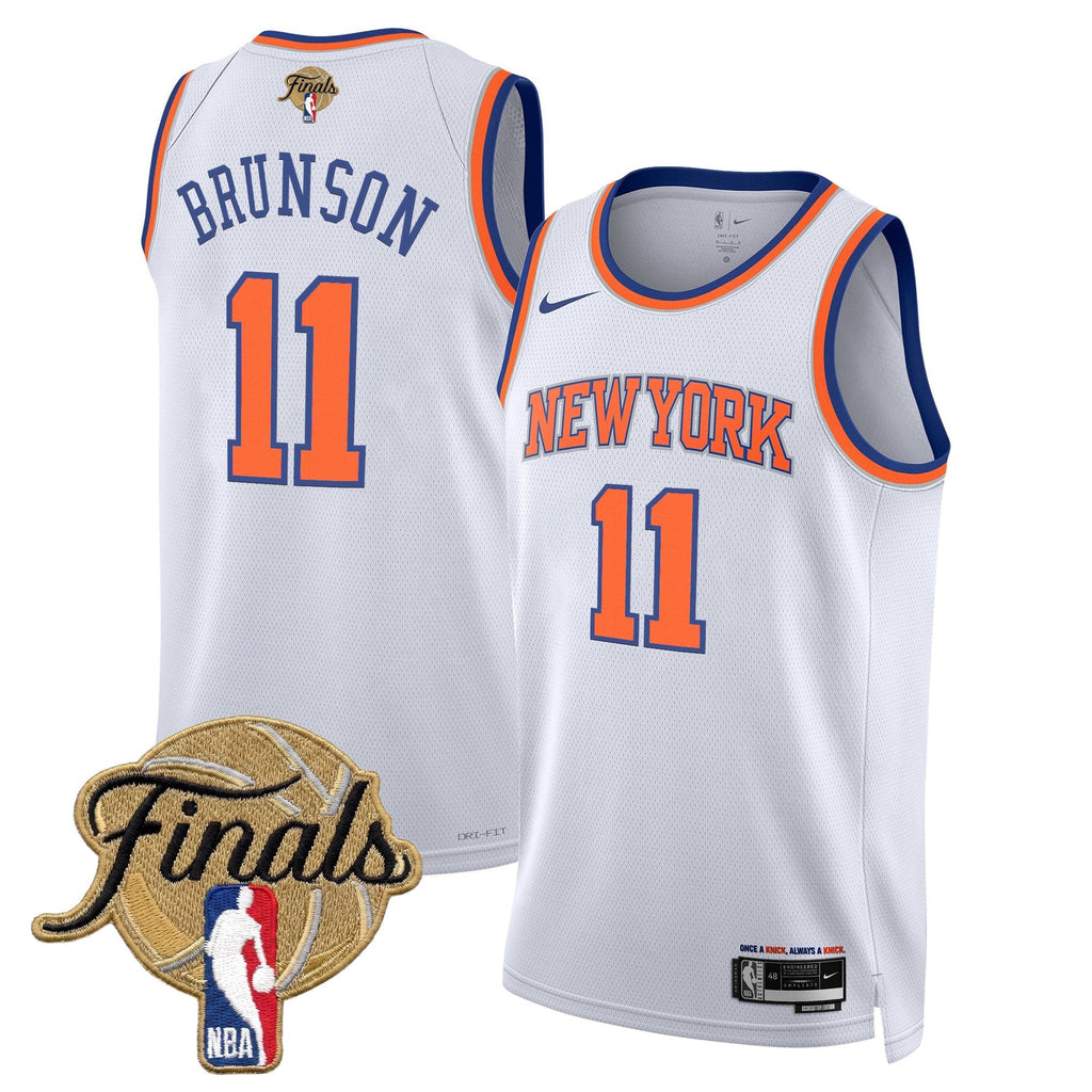 Men's New York Knicks 2026 Finals Swingman Jersey V2 - All Stitched