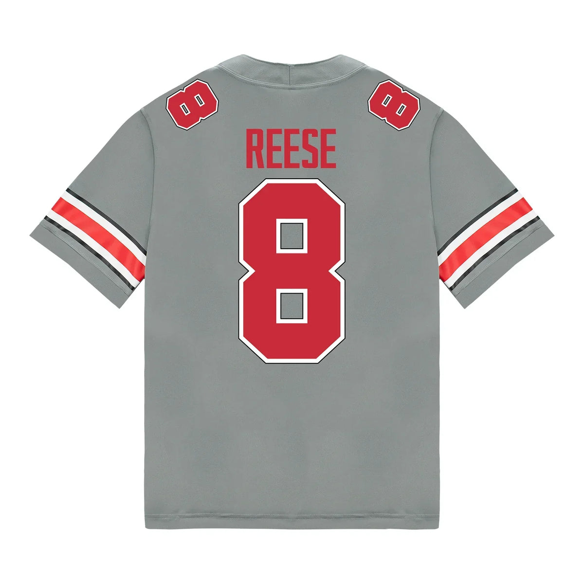 Arvell Reese Ohio State Buckeyes Jersey – Grey