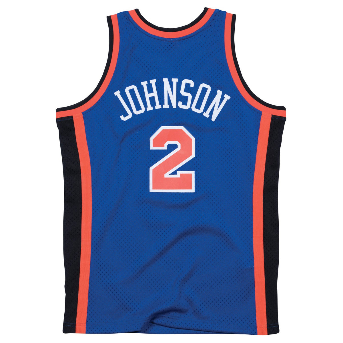 Mitchell & Ness Knicks 1998 Larry Johnson Road Jersey