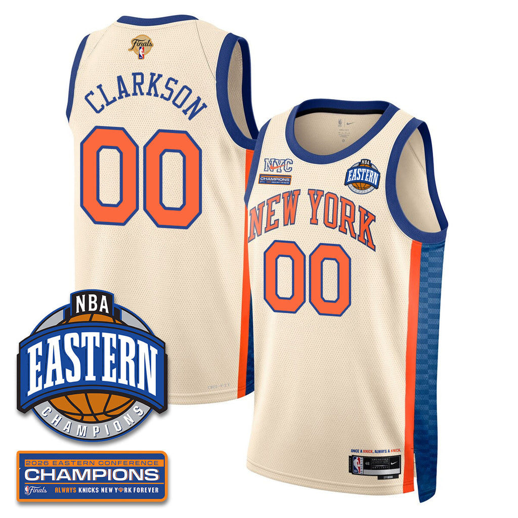 NYK 2026 NBA Eastern Conference Champions City Jersey - Stitched