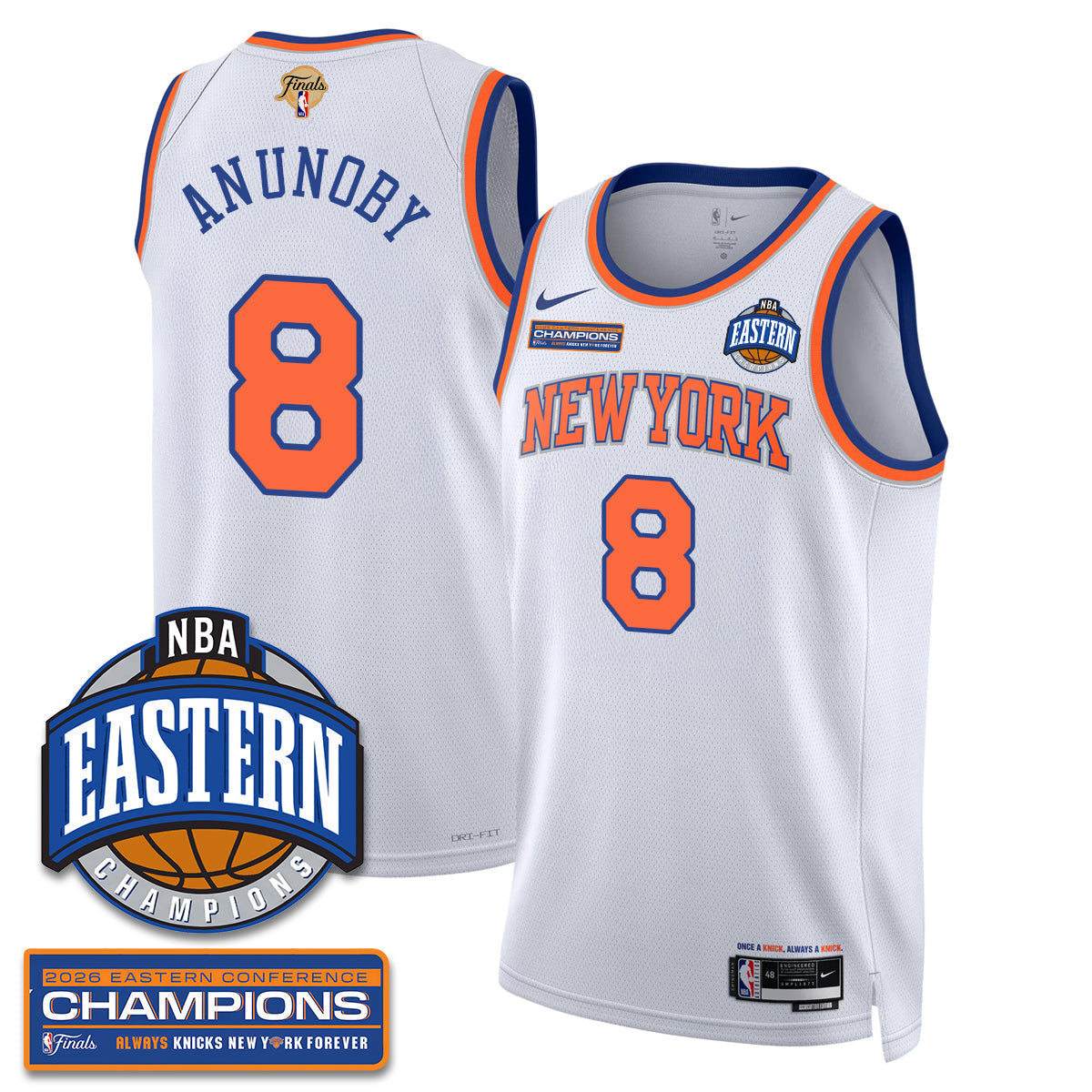 NYK 2026 NBA Eastern Conference Champions City Jersey - Stitched