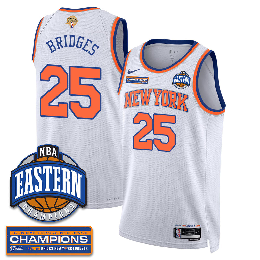 NYK 2026 NBA Eastern Conference Champions City Jersey - Stitched