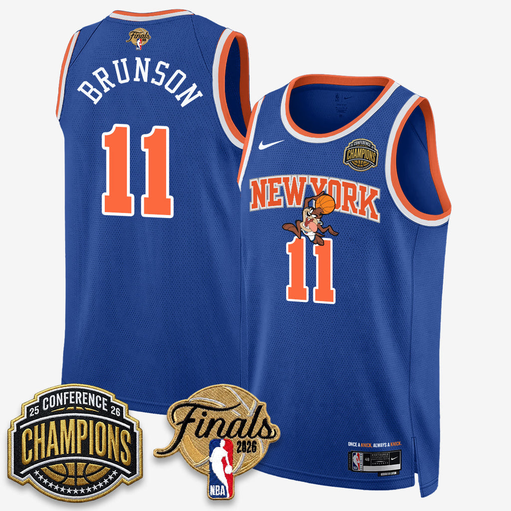 NYK 2026 NBA Eastern Conference Champions x Bunny Vapor Jersey V2- Stitched