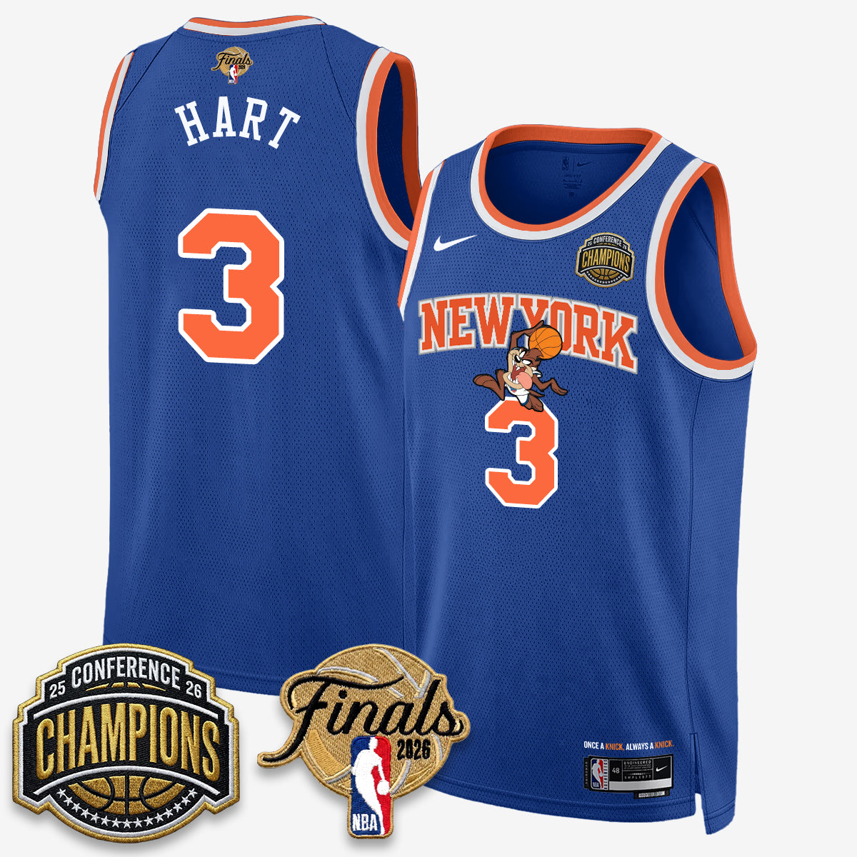 NYK 2026 NBA Eastern Conference Champions x Bunny Vapor Jersey V2- Stitched