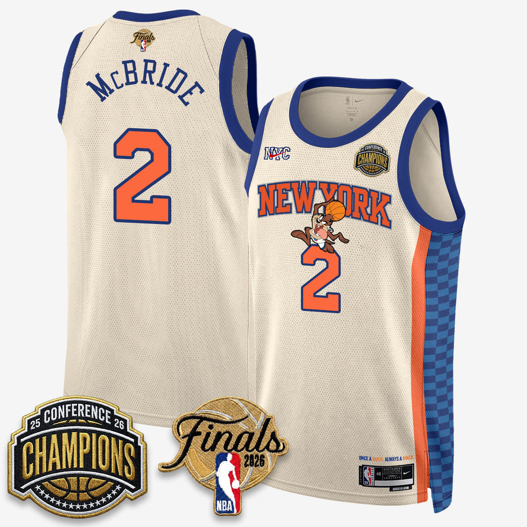NYK 2026 NBA Eastern Conference Champions x Taz Vapor Jersey - Stitched