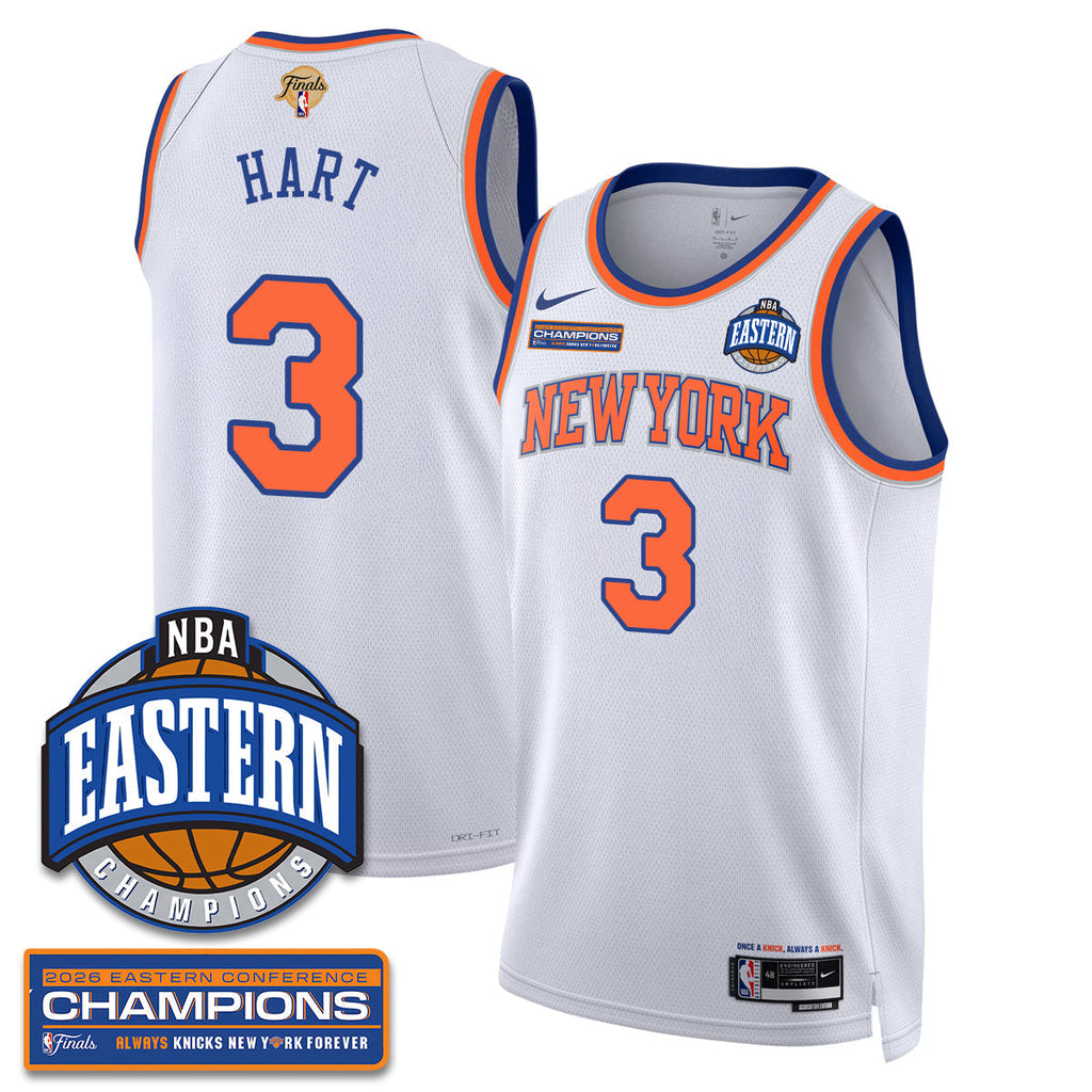 NYK 2026 NBA Eastern Conference Champions City Jersey - Stitched
