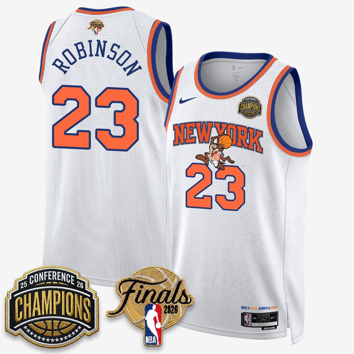 NYK 2026 NBA Eastern Conference Champions x Bunny Vapor Jersey V2- Stitched