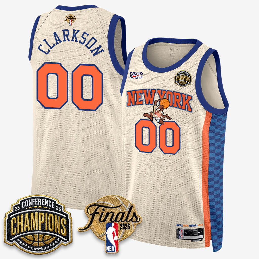 NYK 2026 NBA Eastern Conference Champions x Bunny Vapor Jersey V2- Stitched
