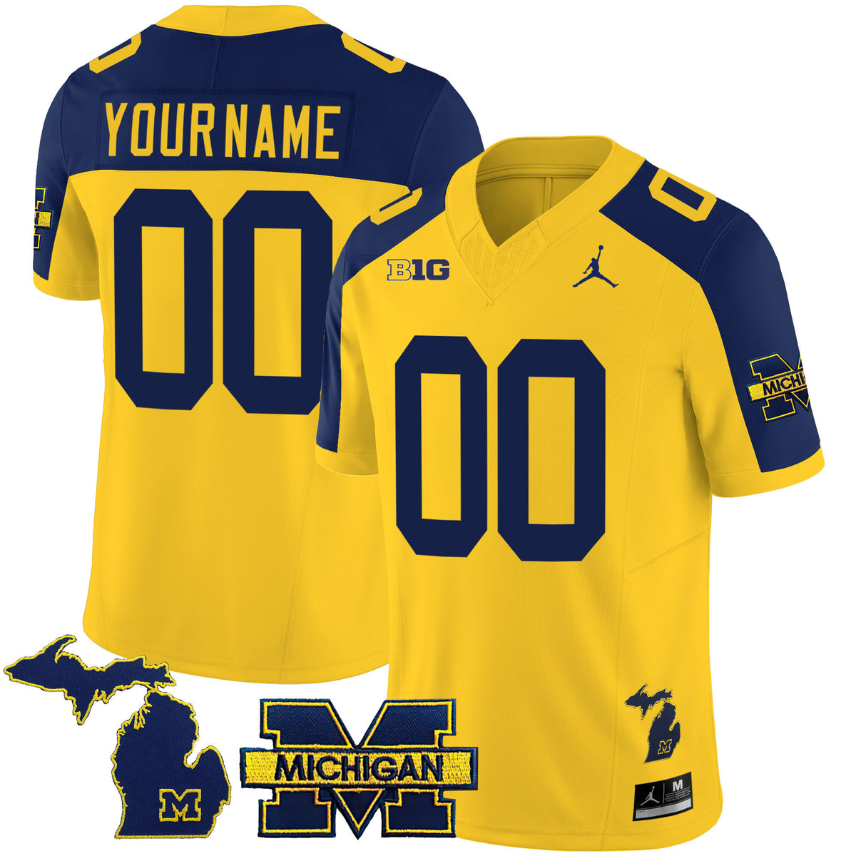 Michigan Wolverines 2024 Special Custom Jersey - All Stitched