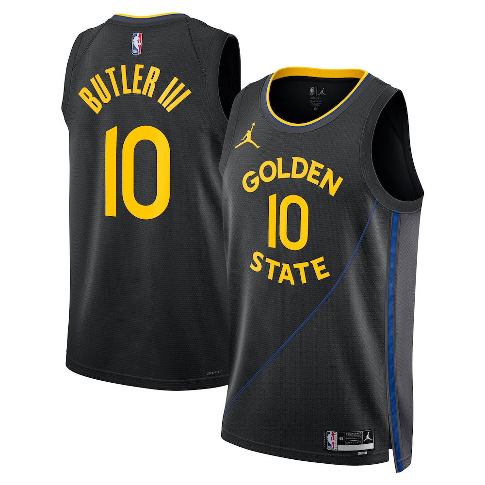 Golden State Warriors Jordan Brand 202425 Statement Edition Swingman Jersey Black Jimmy Butler Iii Unisex | RTJ13251